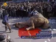 قربانی کردن شتر به مناسبت ورود آیت الله خمینی به ایران