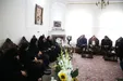 حضور دختر رییس جمهور در منزل خانواده جانباختگان کرمانی
