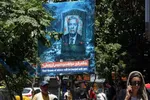 تصویری از لیندسی گراهام در خیابان‌های تهران