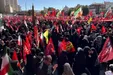 ببینید| تصاویر هوایی از سیل جمعیت مردم مشهد در بدرقهٔ رهبر شهید