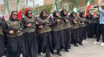 ببینید| رزمایش زنان جانفدایان ایران