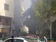 فیلم آتش سوزی در میدان فردوسی تهران / علت چه بود؟!