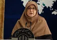 ببینید| نشست سخنگوی دولت به دلیل بد شدن‌ حال‌ مهاجرانی قطع شد
