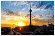 وزش باد شدید و افزایش دمای هوای تهران