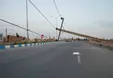 سقوط ۵ تیر چراغ برق در بزرگراه آزادگان +فیلم