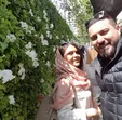 محسن کیایی کنار همسرش +عکس