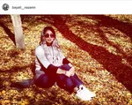 عکس پاییزی و دیدنی «نازنین بیاتی»