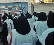 ببینید| ویدئویی از عزاداری و اعتراض زنان کفن پوش به توافق ایران و آمریکا