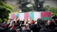 ببینید| پیکر شهدای حادثه تروریستی زاهدان تشییع شد