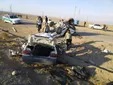 ببینید| تصادف مرگبار ماموران فراجا در محور فرعی خوشاب-فیروزه با ۴ کشته و ۲ مصدوم