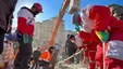 ببینید| لحظه نجات یک شهروند از زیر آوار حملات هوایی امروز در اطراف تهران