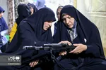 ببییند| آموزش کار با اسلحه به دختران جان فدا