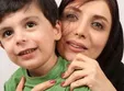 عکس بازیگر لیسانسه‌ها با پسرش