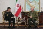 قالیباف در دیدار با رادان: دشمن به دنبال ایجاد ناامنی در داخل کشور است