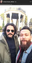 شازده «بانوی عمارت» در آرامگاه حافظ+عکس