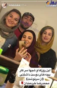 «لیلا بلوکات» در اتاق گریم +عکس