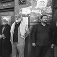 عکس معنادار سردار نقدی در مراسم ختم یکی از بسیجیان