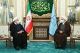 روحانی با رئیس جدید قوه قضائیه دیدار کرد
