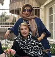 شبنم قلی خانی و مادرش + عکس