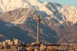 محو شدن برج میلاد در گذر زمان ۸ ساعته +فیلم
