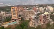 تصاویر هوایی آخرالزمانی از زلزله ونزوئلا