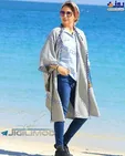 تیپ و پوشش متفاوت شبنم قلی خانی کنار دریا+عکس
