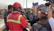 بازدید وزیر کشور از محل حادثه بندر شهید رجایی