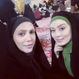 تیپ خاص سحر قریشی در حرم امام رضا (ع)