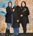 دو خواهر بازیگر در کنار پدر هنرمندشان +عکس
