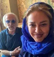 ست کردن بهاره رهنما با پدرش + عکس