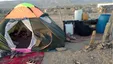 تخریب کپر زن چابهاری به جرم زمین‌خواری / دختر خانواده: ماموران بنیاد مسکن حتی پتو‌هایی که خیرین به ما دادند را با خودشان بردند