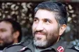 عکسی از سردار احمد کاظمی سوار بر اسب در جبهه، دهه ۶۰