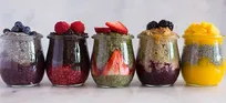 طرز تهیه ۳ مدل پودینگ دانه چیا