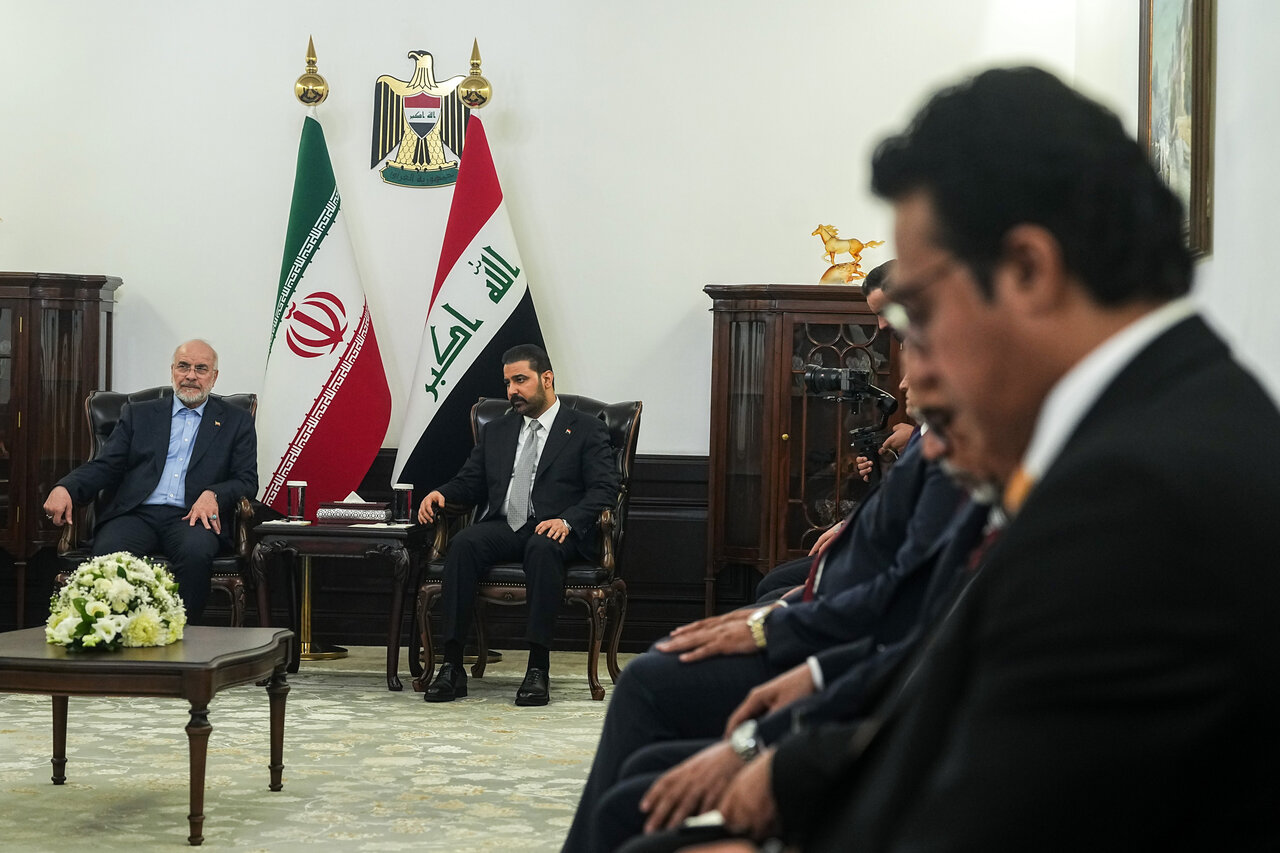 دیدار قالیباف با نخست وزیر عراق دیدار قالیباف با نخست وزیر عراق