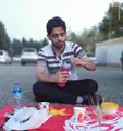 سفره افطار جالب هوادار پرسپولیس+عکس
