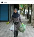 خانم معلم فعال گیلانی در صفحه «معصومه ابتکار» +عکس