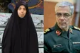 ببینید| دست‌نوشته دختر شهید باقری که از زیر آوار پیدا شد