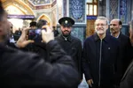 تصاویری از سفر لاریجانی به مشهد