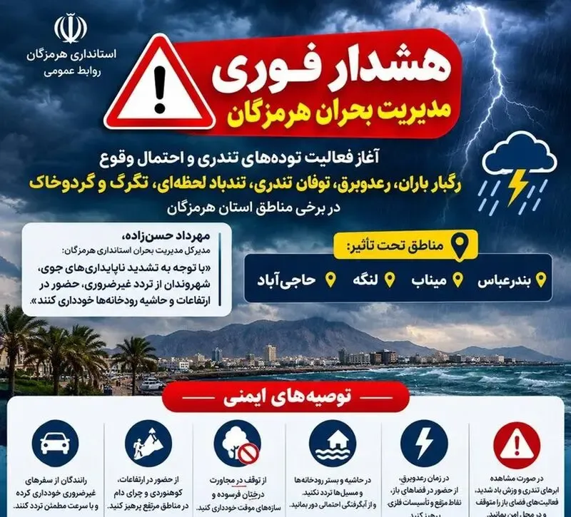 طوفان هرمزگان طوفان هرمزگان