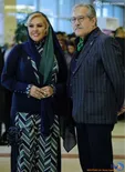 افسانه چهره‌آزاد در کنار همسرش +عکس