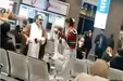 ببینید|  اولین اظهارات روحانی فرودگاه مهرآباد از زبان خودش