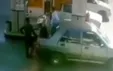 انفجار مخزن CNG در پمپ گاز مشهد +فیلم