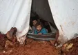 یک اردوگاه آوارگان جنگی در استان ادلب سوریه