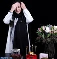 نیکی کریمی و کیک تولدش + عکس