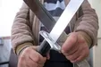 حمله وحشیانه چند اراذل و اوباش قمه بدست به یک بوتیک +فیلم