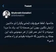 توییت شاهرخ استخری در مورد آرایش + عکس
