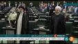 تصویری از روحانی در افتتاحیه مجلس یازدهم
