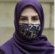 مرجانه گلچین با ماسک پلنگ طوری + عکس