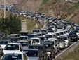 ترافیک نیمه سنگین تا سنگین در محورهای هراز و چالوس