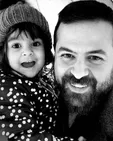 عکس جدید هومن سیدی و دخترش نیل